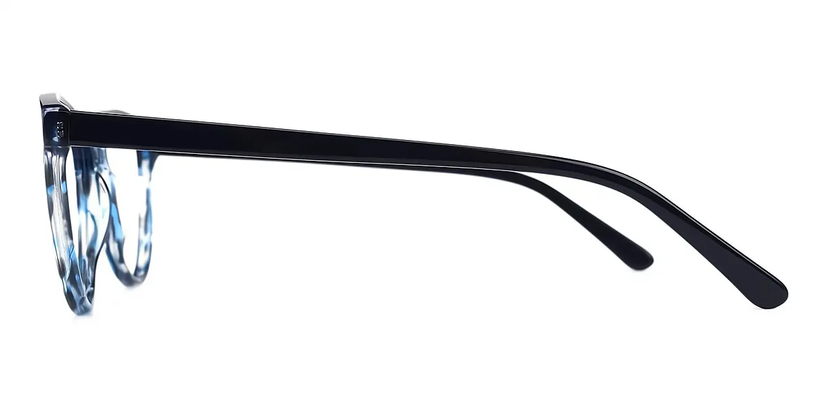 Mix Cat Eye Modish Acetate Eyeglasses