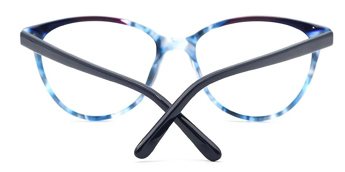 Mix Cat Eye Modish Acetate Eyeglasses