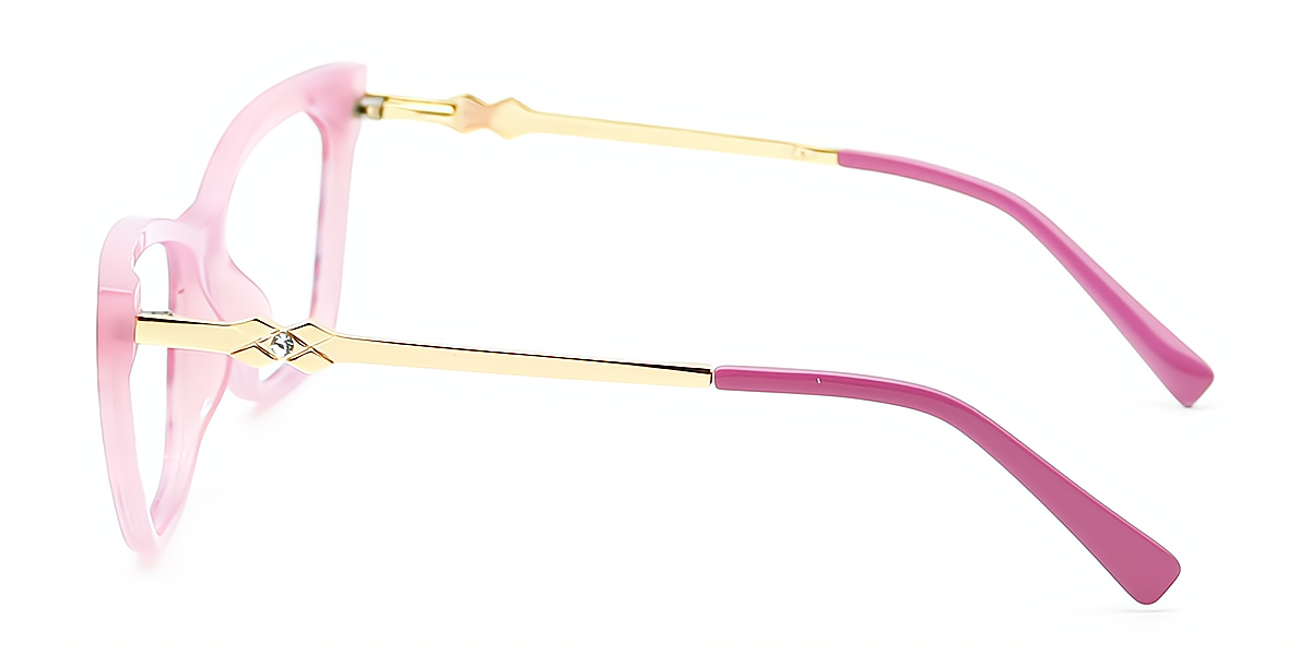 Pink Cat Eye Chic TR90 Eyeglasses