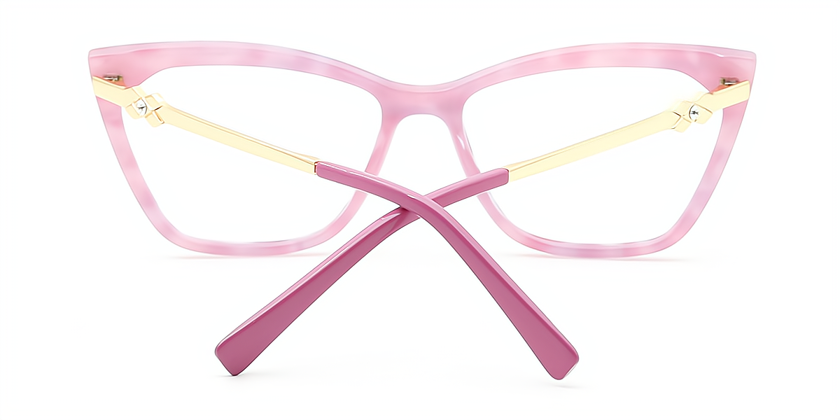 Pink Cat Eye Chic TR90 Eyeglasses