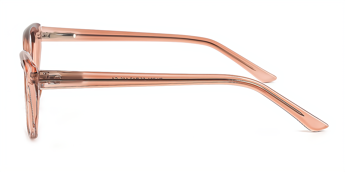 Brown Cat Eye Modish Plastic Eyeglasses