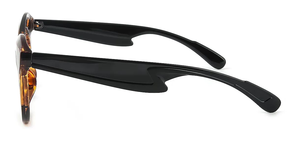 Tortoise Butterfly Unique Plastic Eyeglasses