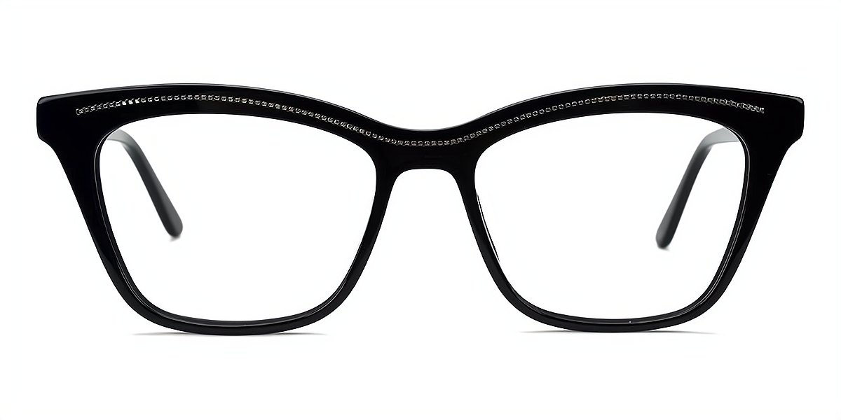 Black Butterfly Modish Acetate Eyeglasses