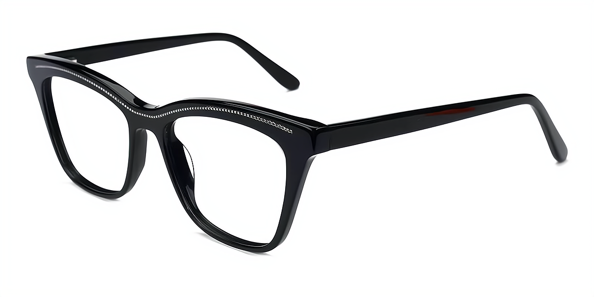 Black Butterfly Modish Acetate Eyeglasses