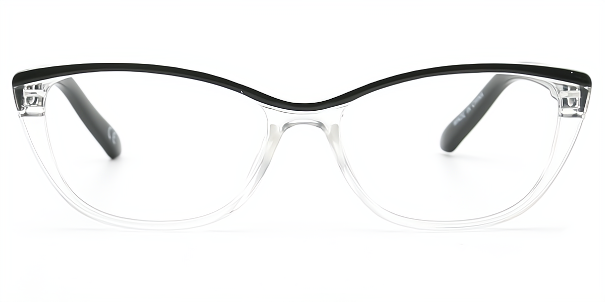 Clear Cat Eye Chic TR90 Eyeglasses