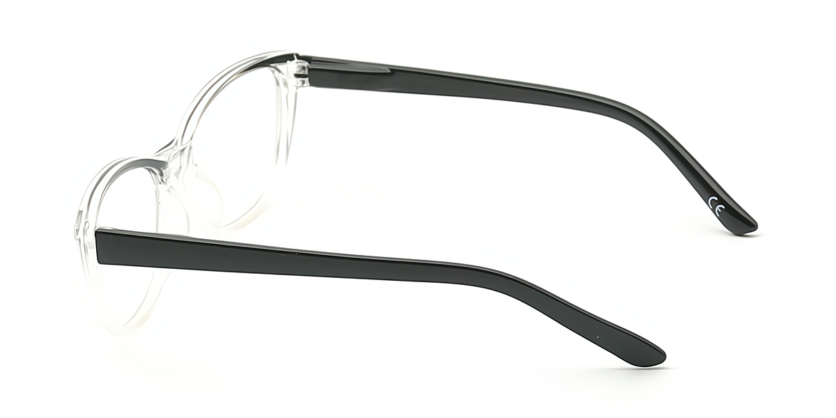 Clear Cat Eye Chic TR90 Eyeglasses