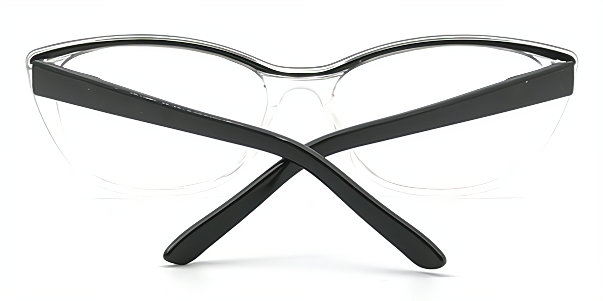 Clear Cat Eye Chic TR90 Eyeglasses