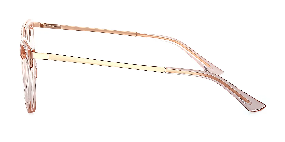 Pink Cat Eye Modish TR90 Eyeglasses