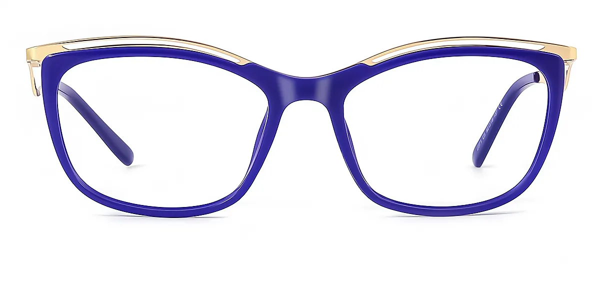 Blue Cat Eye Chic TR90 Eyeglasses