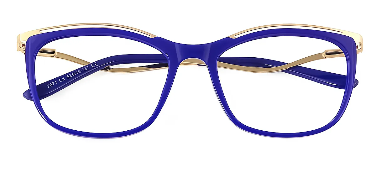 Blue Cat Eye Chic TR90 Eyeglasses
