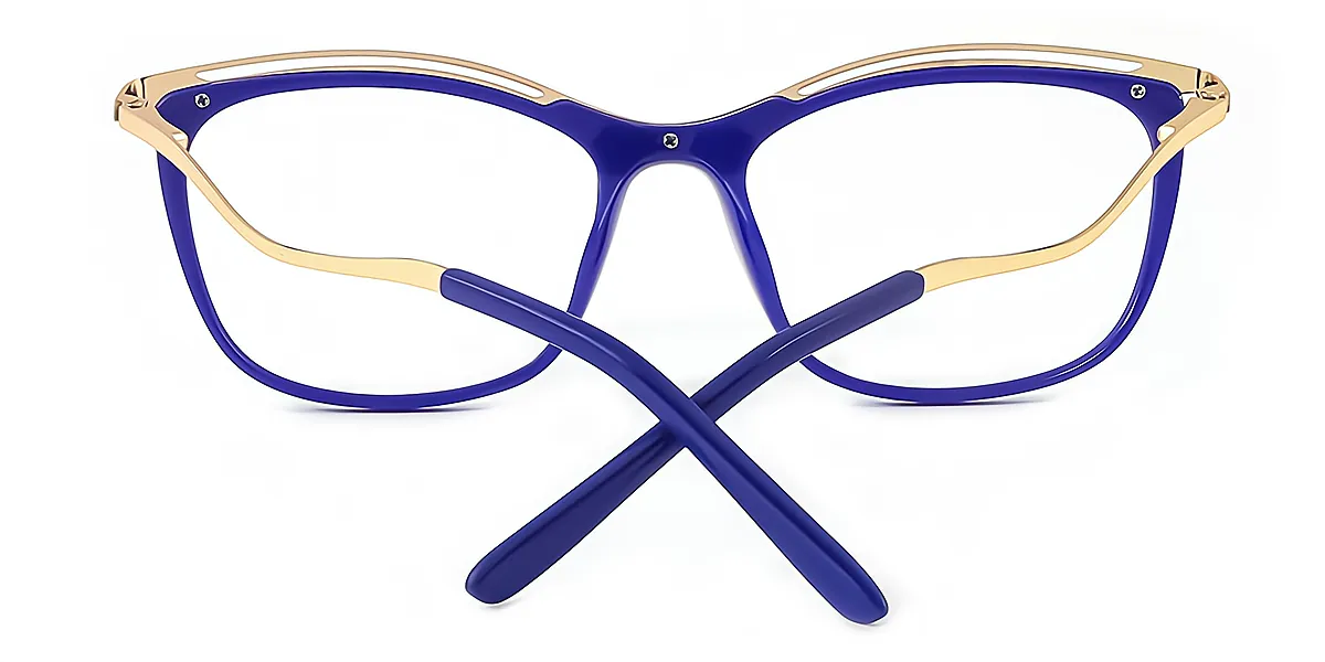Blue Cat Eye Chic TR90 Eyeglasses