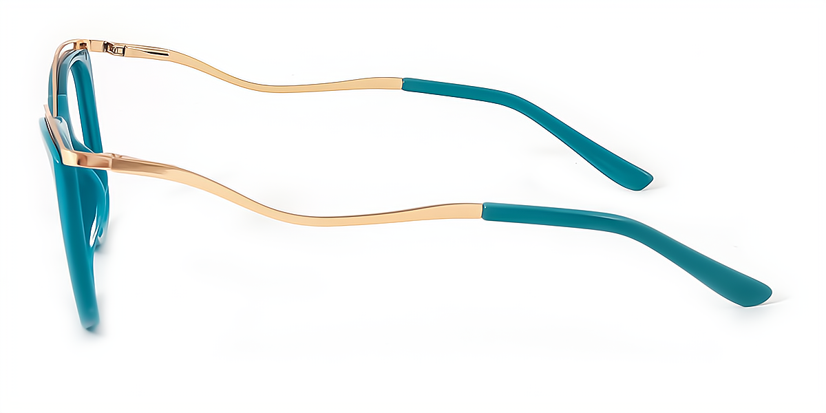 Green Cat Eye Chic TR90 Eyeglasses