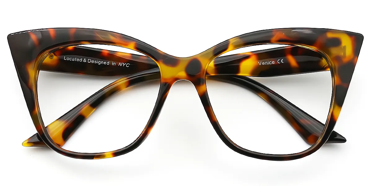 Tortoise Cat Eye Classic Acetate Eyeglasses