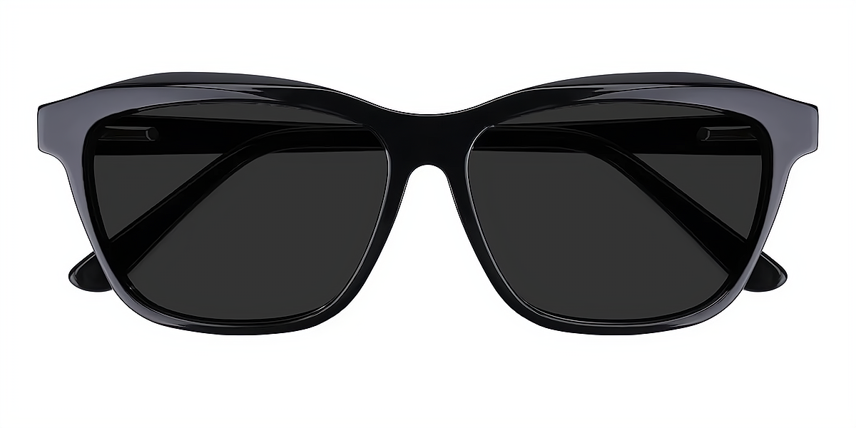 Black Cat Eye Chic Acetate Eyeglasses