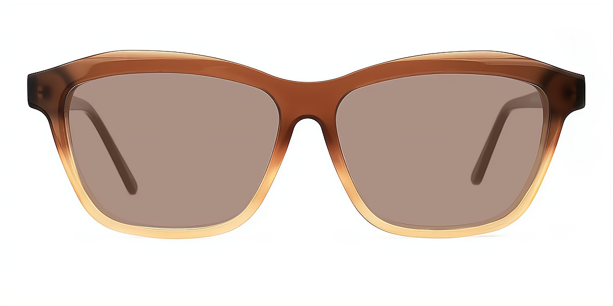 Brown Cat Eye Chic Acetate Eyeglasses