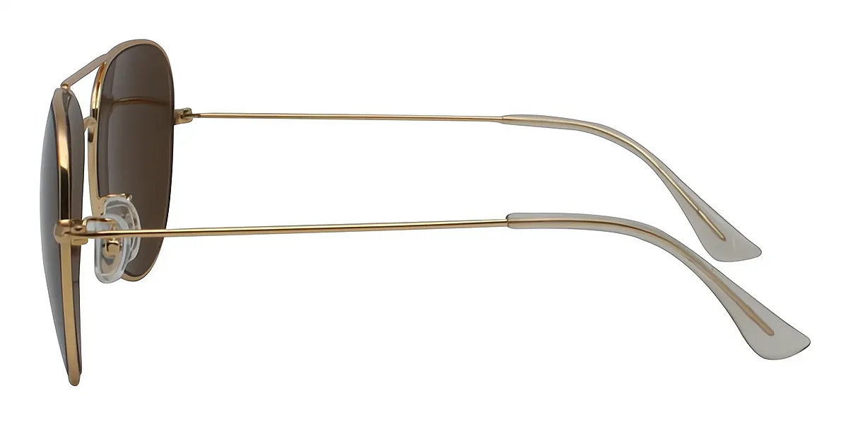 Golden Aviator Classic Metal Eyeglasses