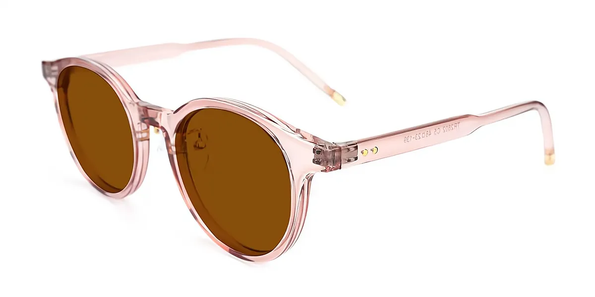 Pink Round Classic TR90 Eyeglasses
