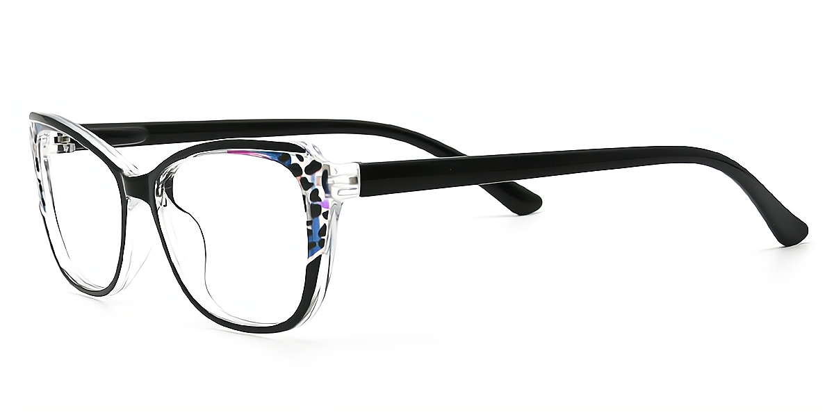 Black Cat Eye Classic TR90 Eyeglasses