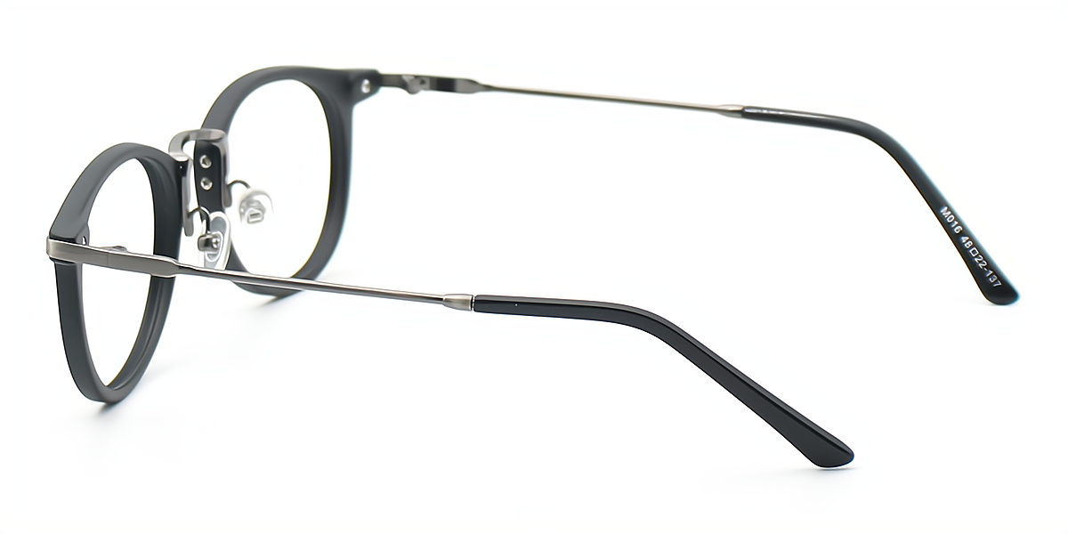 Black Oval Elegant TR90 Eyeglasses