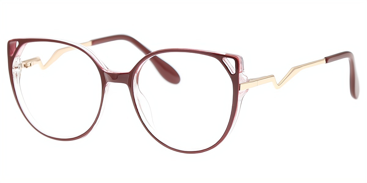 Red Cat Eye Exquisite TR90 Eyeglasses