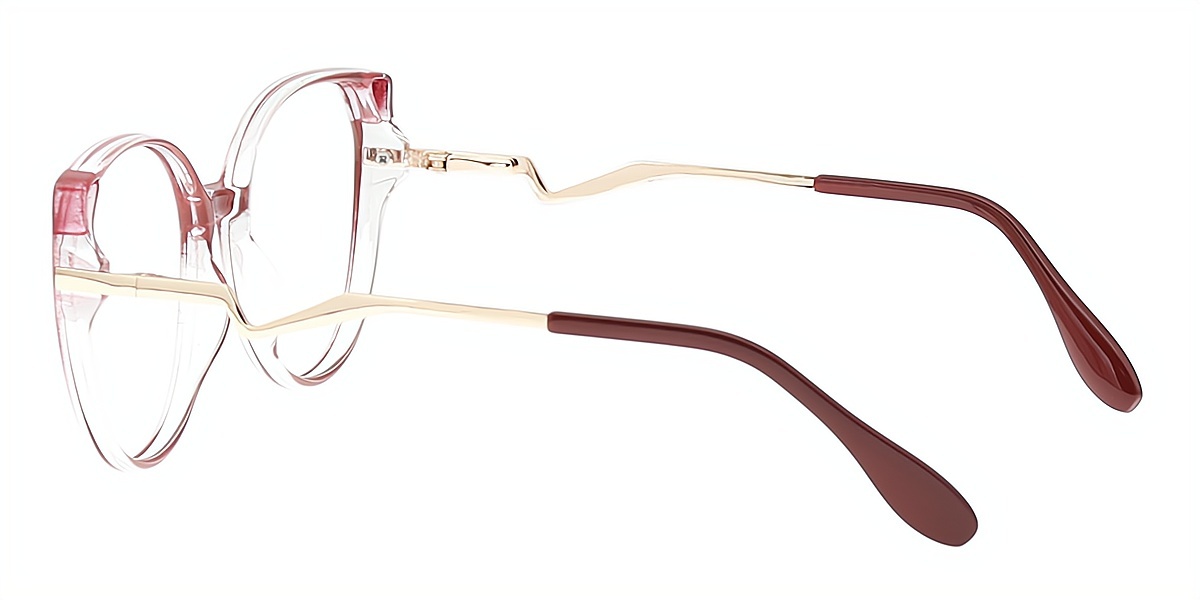 Red Cat Eye Exquisite TR90 Eyeglasses