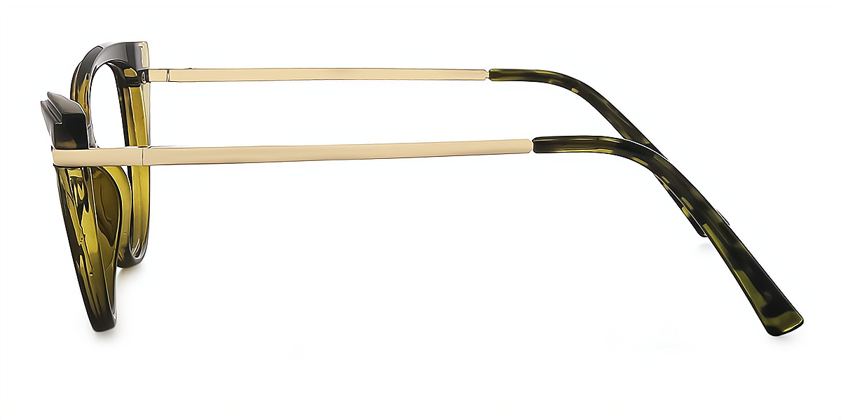 Floral Cat Eye Modish TR90 Eyeglasses