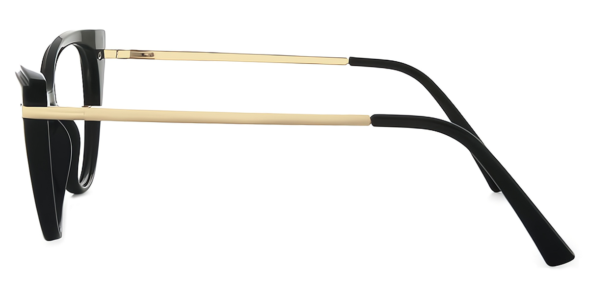 Black Cat Eye Modish TR90 Eyeglasses
