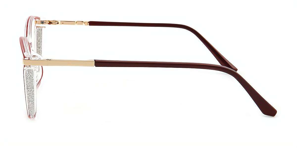 Red Cat Eye Elegant TR90 Eyeglasses