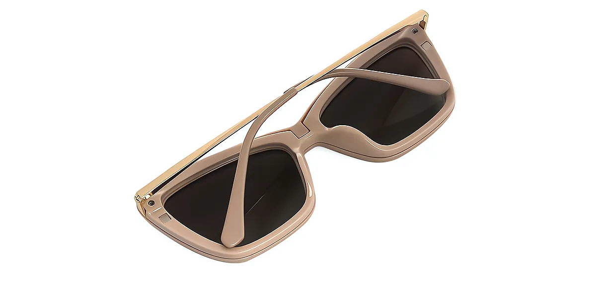 Pink Cat Eye Classic Sun-clip TR90 Eyeglasses