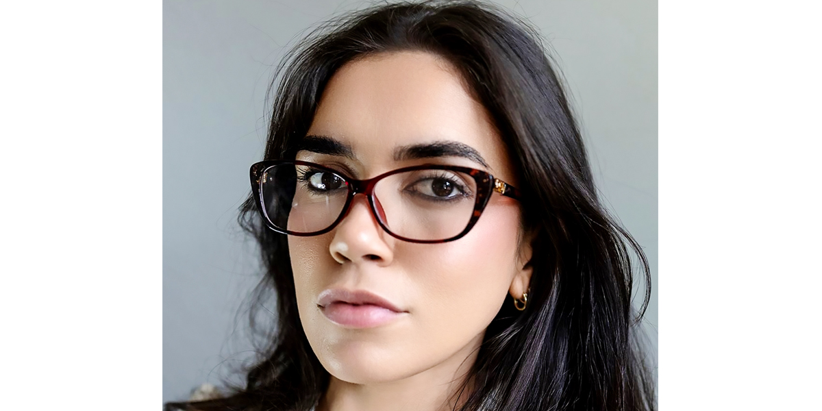 Red Cat Eye Exquisite TR90 Eyeglasses