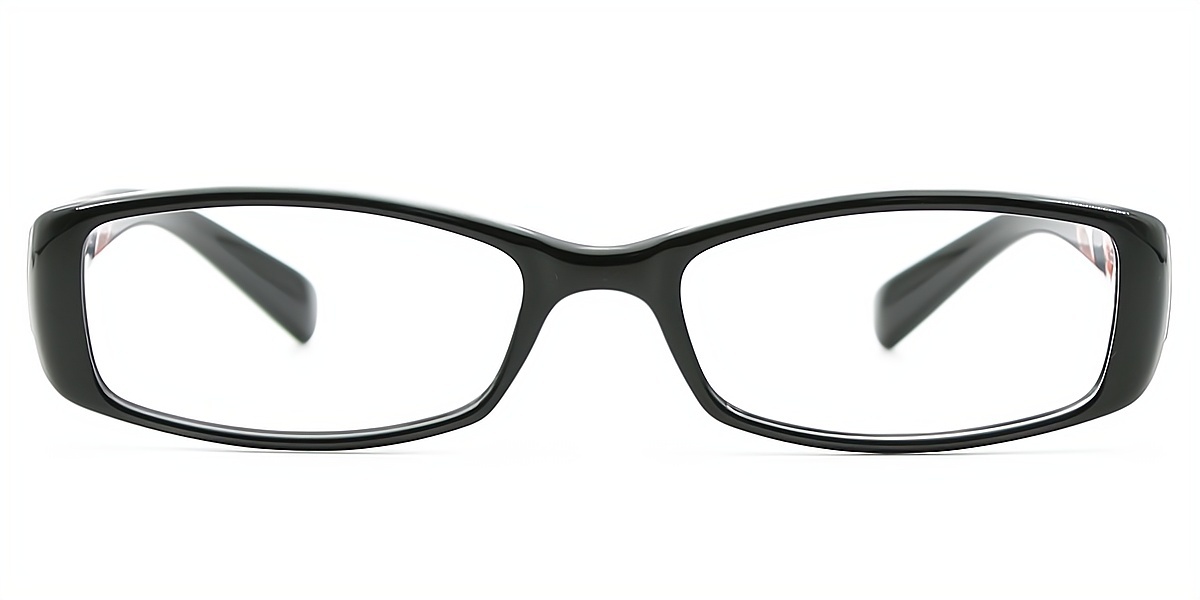 Black Rectangle Classic TR90 Eyeglasses