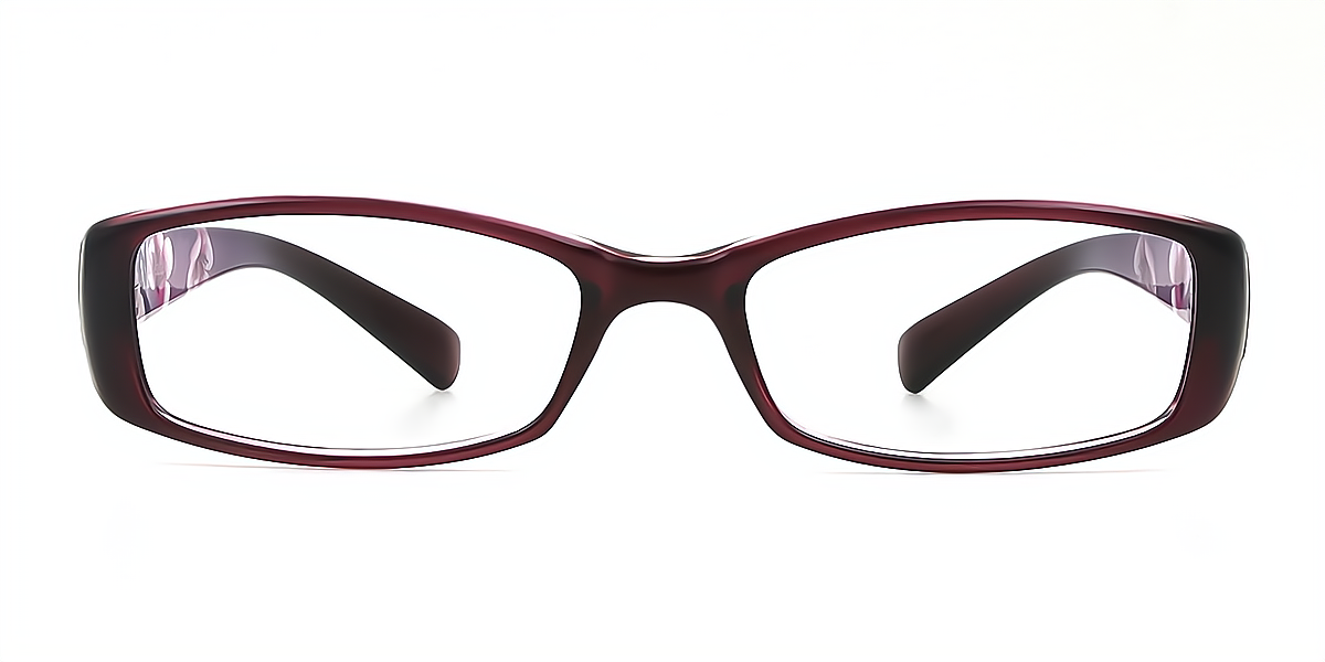 Floral Rectangle Classic TR90 Eyeglasses