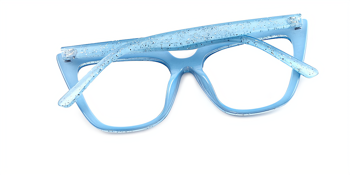 Blue Cat Eye Modish TR90 Eyeglasses