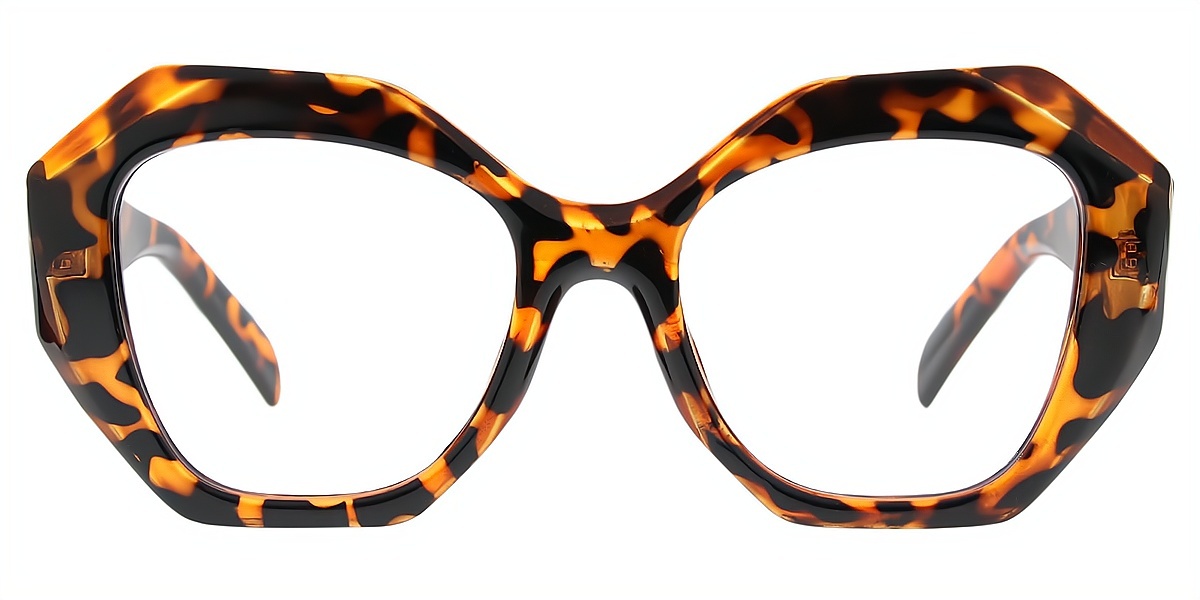 Tortoise Cat Eye Hipster Plastic Eyeglasses