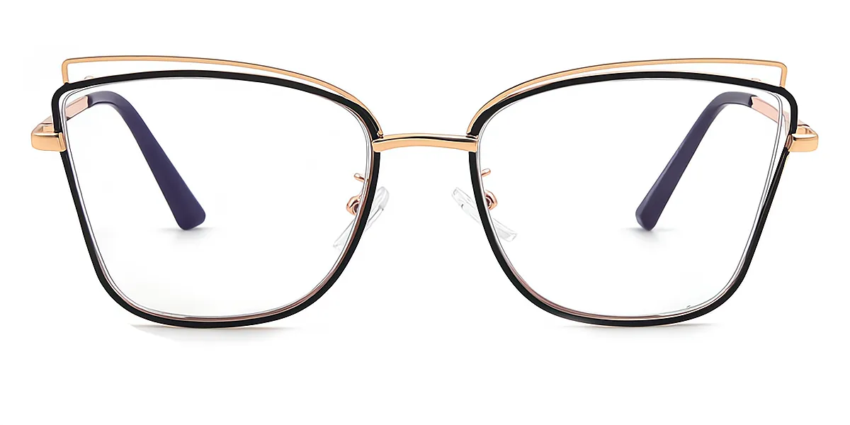 Black Cat Eye Modish TR90 Eyeglasses