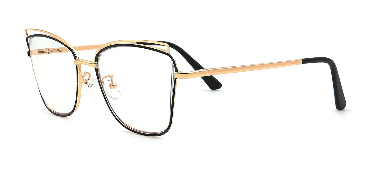 Black Cat Eye Modish TR90 Eyeglasses
