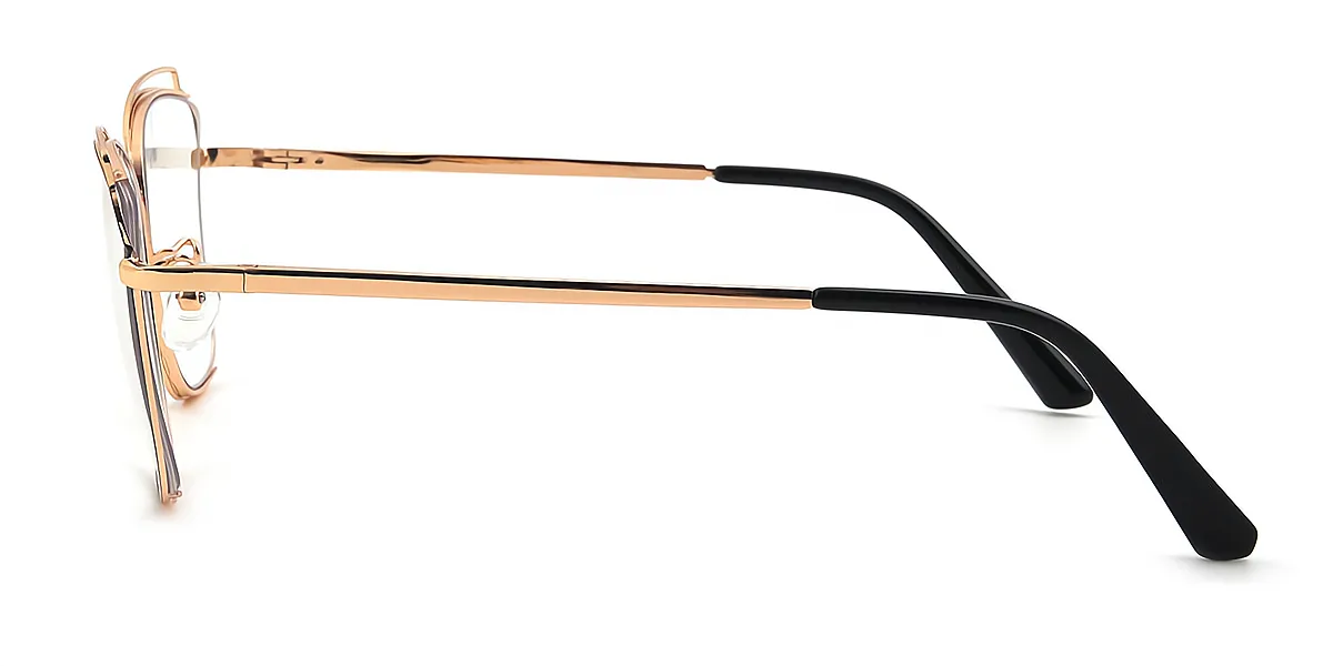 Black Cat Eye Modish TR90 Eyeglasses