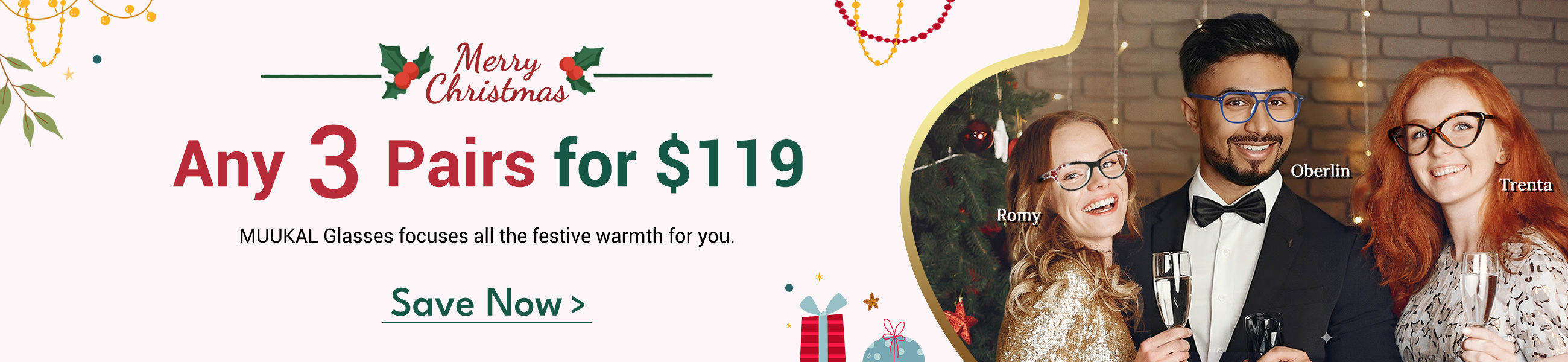 Any 3 Pairs for $119