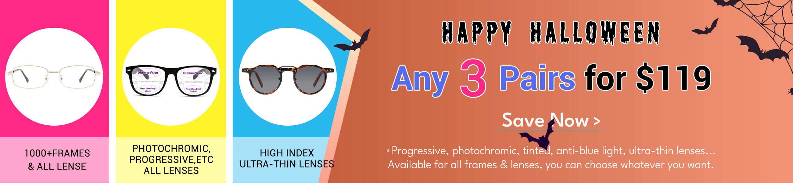 Any 3 Pairs for $119