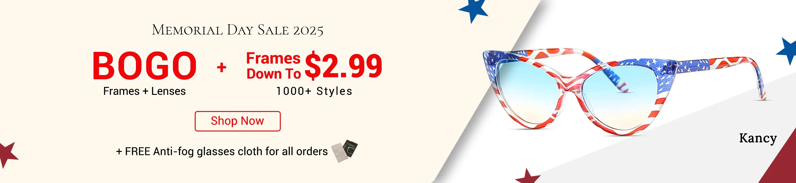Memorial Day Sale, Buy 1 Get 1 Free