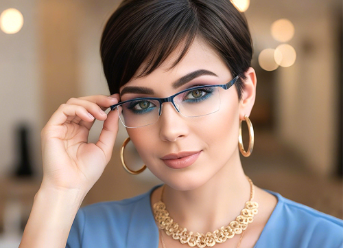 Rectangle Classic TR90 Eyeglasses