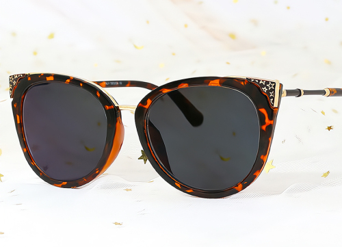 Retro Designer Cateye Large Eyeglasses