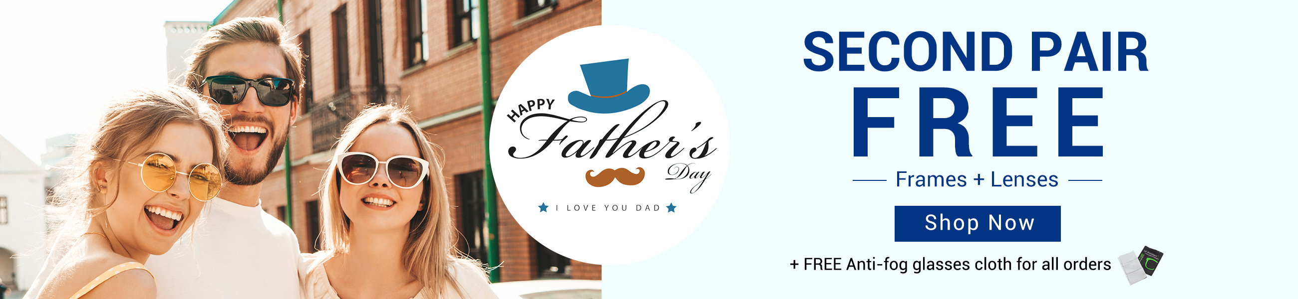 Happy Father's Day, Buy 1 Get 1 Free