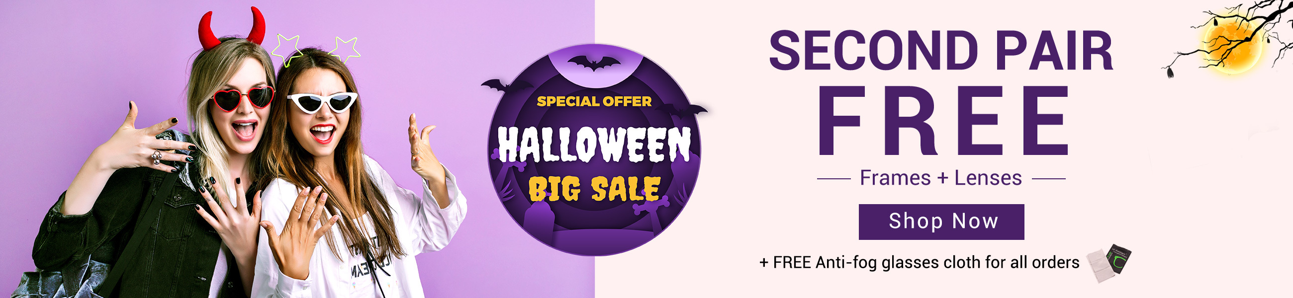 Halloween Sale, Second Pair Free