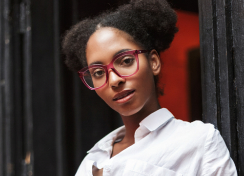 Square Unique Acetate Eyeglasses