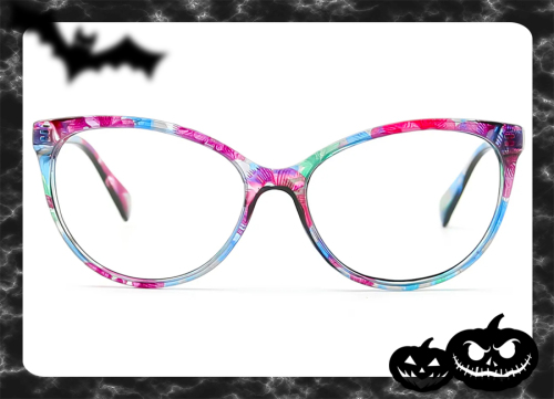 Cateye Unique Full-rim Tr90 Large Glasses