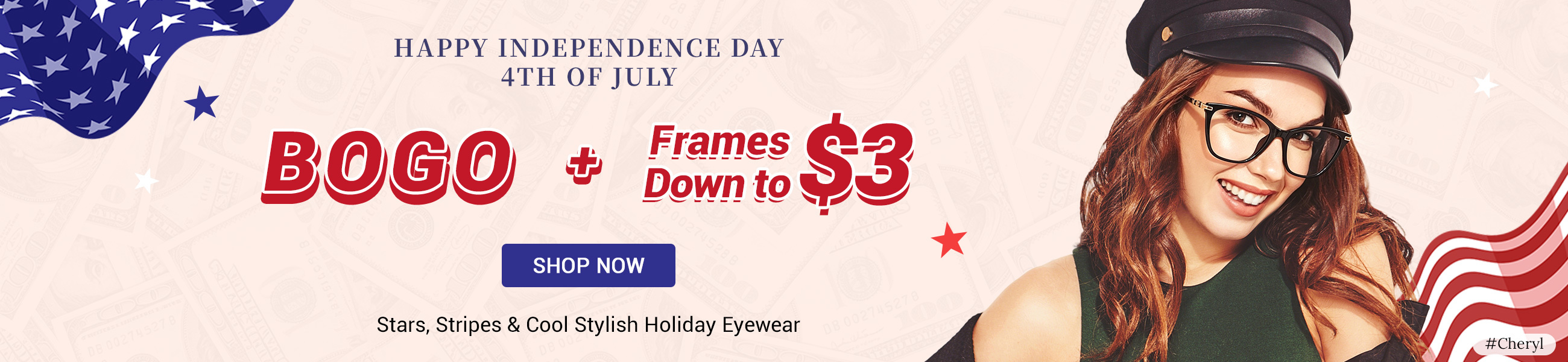 4th of July Sale, Buy 1 Get 1 Free