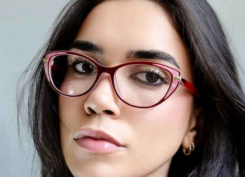 Cat Eye Modish Acetate Eyeglasses