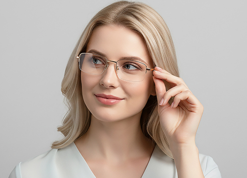 Rectangle Eyeglasses