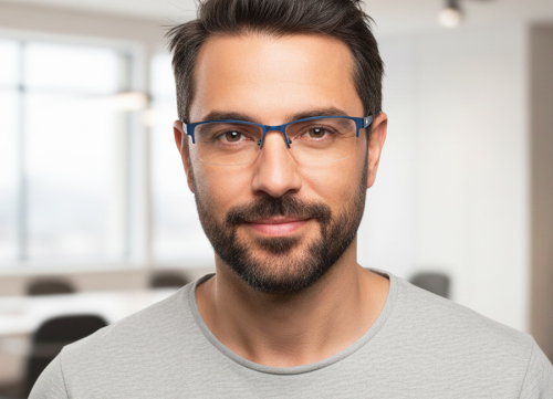 Rectangle Eyeglasses